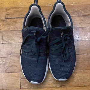 Adidas black size 8 running shoes